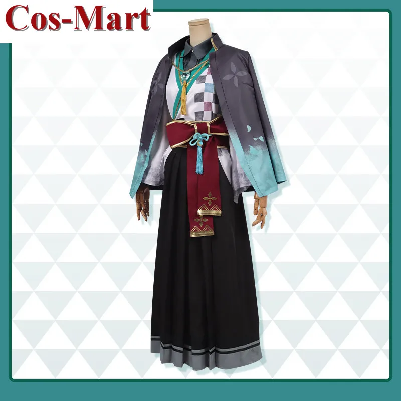 Cos-Mart Anime VTuber Kaida Haru Cosplay Costume Fashion Battle Uniforms Activity Party Role Play Clothing Custom-Make