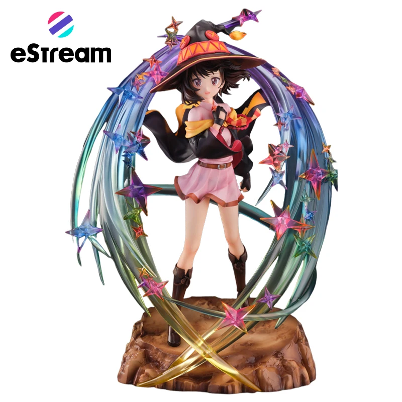 

Оригинальные благословения Megumin eStream Megumin для лучшего мира! Желание для взрывной магической аниме-фигурки, коллекция моделей игрушек