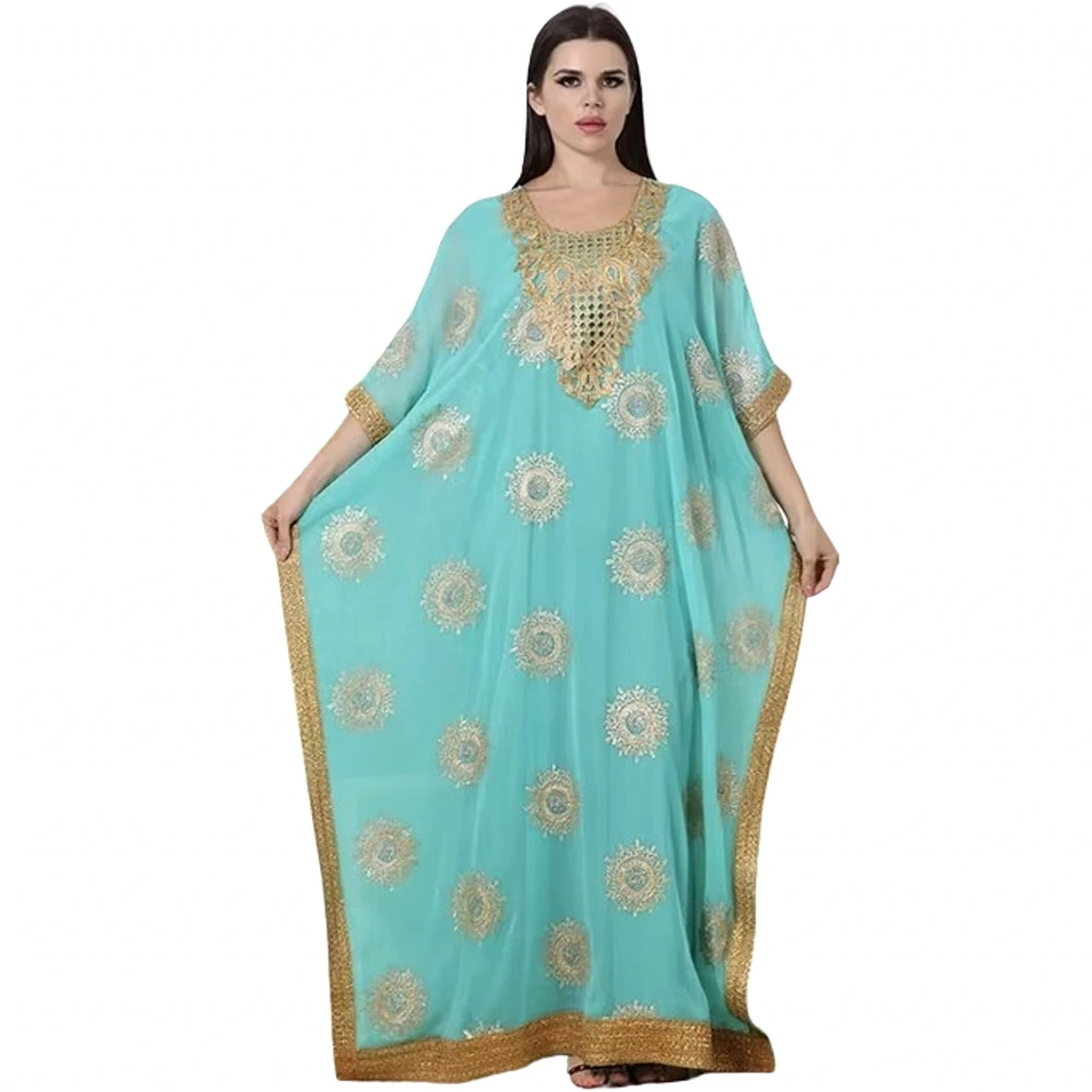 

Caftan Marocain Abaya Dubai Turkey Islam Kaftan Muslim Hijab Dress African Dresses For Women Robe Arabe Musulman Djellaba Femme