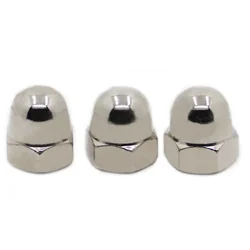 5-50pcs Semicircle Acorn Cap Nut M3 M4 M5 M6 M8 M10 M12 Nickel Plating Steel Decorative Cap Nuts Caps Covers