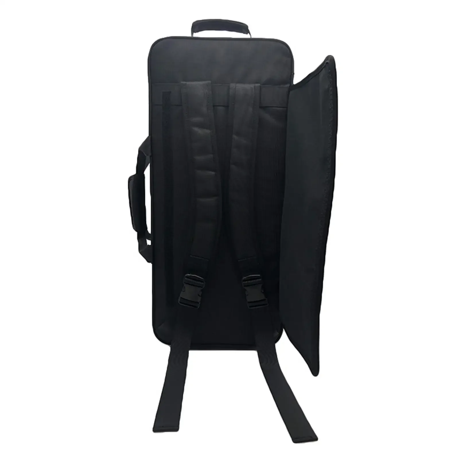 

#For Saxophone Case for Alto with Pocket Pressureproof Portable Lightweight Adjustable Shoulder Strap Luggage Hard Bag Carrying