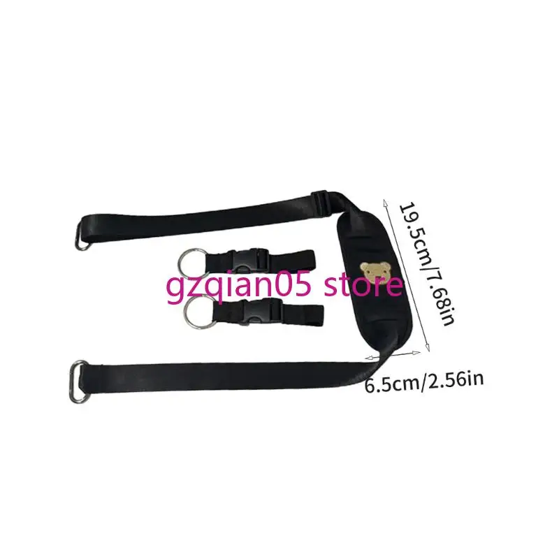 N7ME Durable Polyester Strollers Accessory Hook For Baby Carriage Organization And Safety