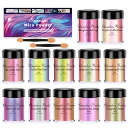 Mirror Chameleons Powder Kit Epoxy Resin Pigment Colorant Dye Magic Discolored Powder DIY Epoxy Resin Jewelry Making Supplies