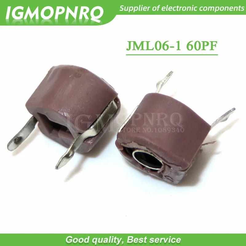 20pcs 60P 60PF 6mm JML06-1 DIP trimmer Adjustable capacitor