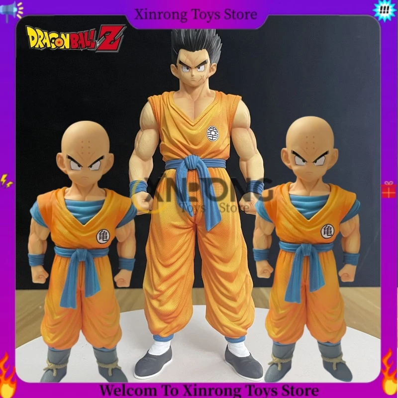 16/24cm Anime Dragon Ball Z Krillin Kuririn Figure Yamcha Son Gohan Action Figurine Pvc Gk Statue Collectible Model Toys Gifts