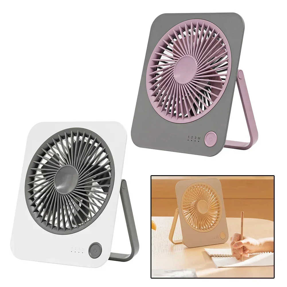 

Вентилятор с батарейным питанием Портативный небольшой вентилятор 4-скоростной вентилятор Компактный дизайн Съемная рама вентилятора Настольный вентилятор с батарейным питанием