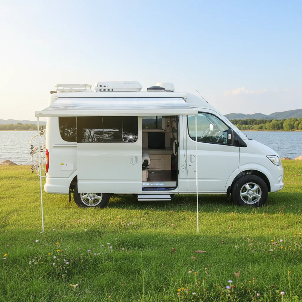 Side Mounted Caravan Motorhome RV Awning Sun Shade Camper Van Awning