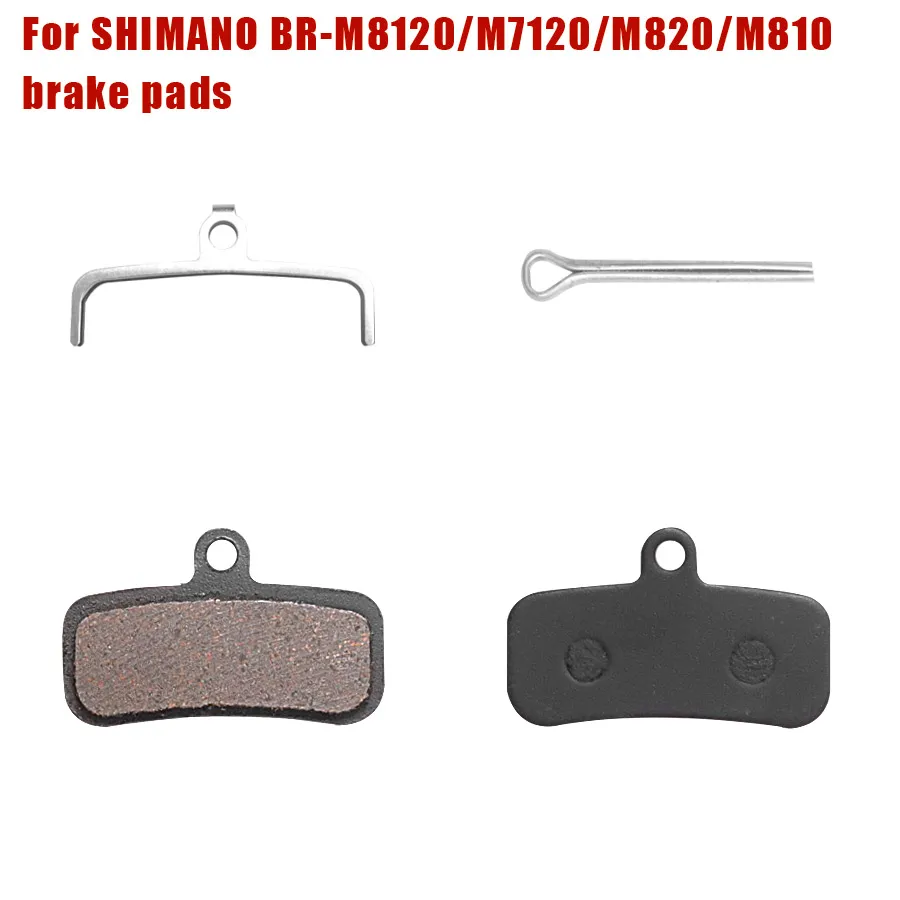 Resin Semi Metal Brake MTB Bike Bicycle Cycling Disc Brake Pad Parts For Shimano Saint 09/Zee new saint BR-M9120, BR-M8120,M810