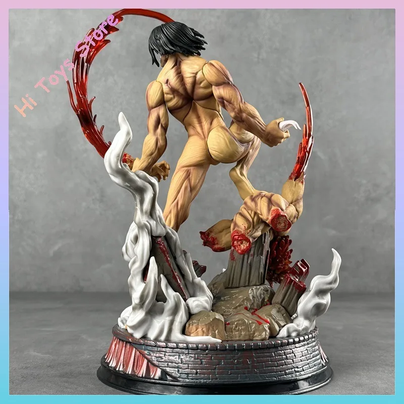 29 cm Yoyo Attack On Titan Bambole Forma di combattimento Eren Yeager Action Figure Stile base Modello anime Giocattoli per bambini Regalo di compleanno