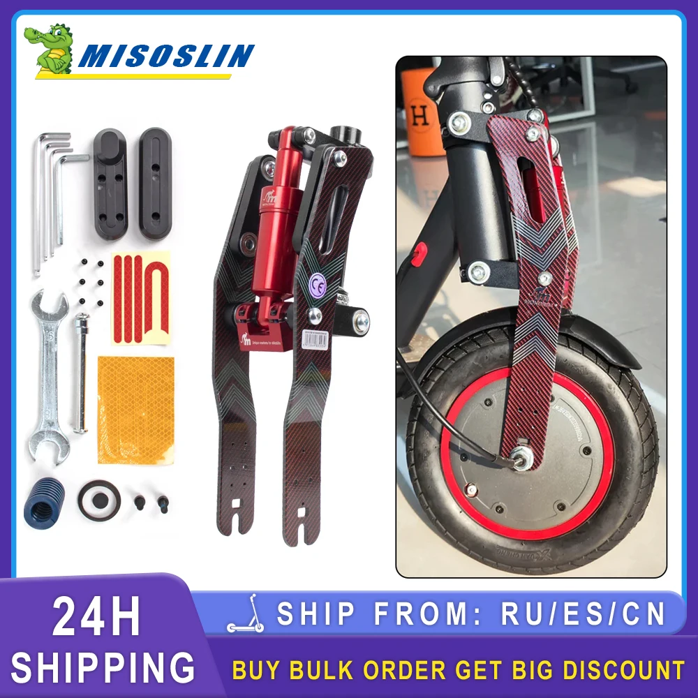 

Monorim M0 V5.0 Front Suspension for Xiaomi 4/4 Lite/4 Pro Electric Scooter Specially for 8.5/10inch Spring Shock Parts Modifity