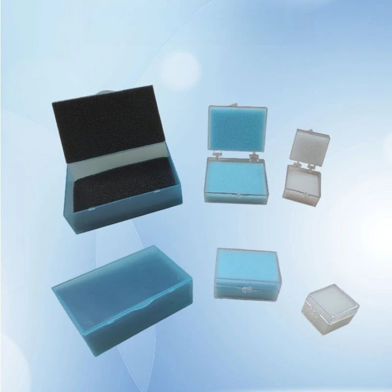 1000Pcs Denture Special Plastic Tooth Box 1 Inch 2 Inch 4 Inch with Sponge Tooth Mold Box Implant Tooth Storage Box S