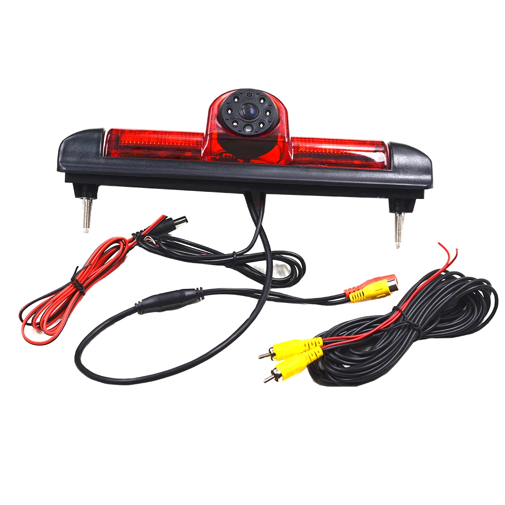 170 Degree Car 3rd Brake Light Rear View Camera Waterproof Night Vision Reverse For Fiat Ducato Peugeot Boxer Citroen Jumper