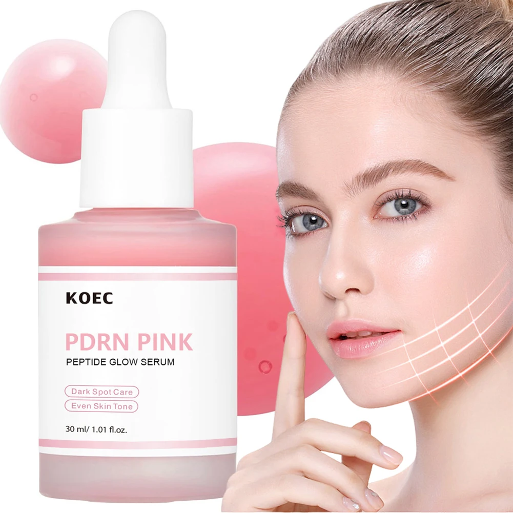 

Сыворотка PDRN Pink Peptide Glowing с ниацинамидом, увлажняющая, подтягивающая, антивозрастная, для всех типов кожи, для женщин
