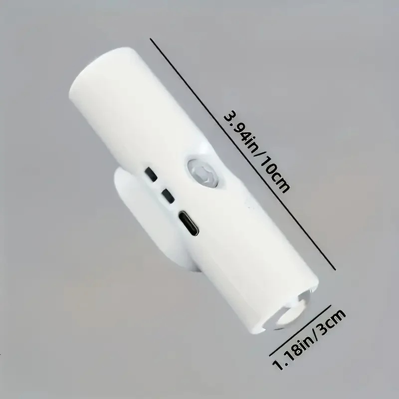 1/2/4/6PCS Induction Dual Head Luminous Wall Lamp USB Charging Induction Lamp Suitable for Dormitory Stairs Living Room Bedroom