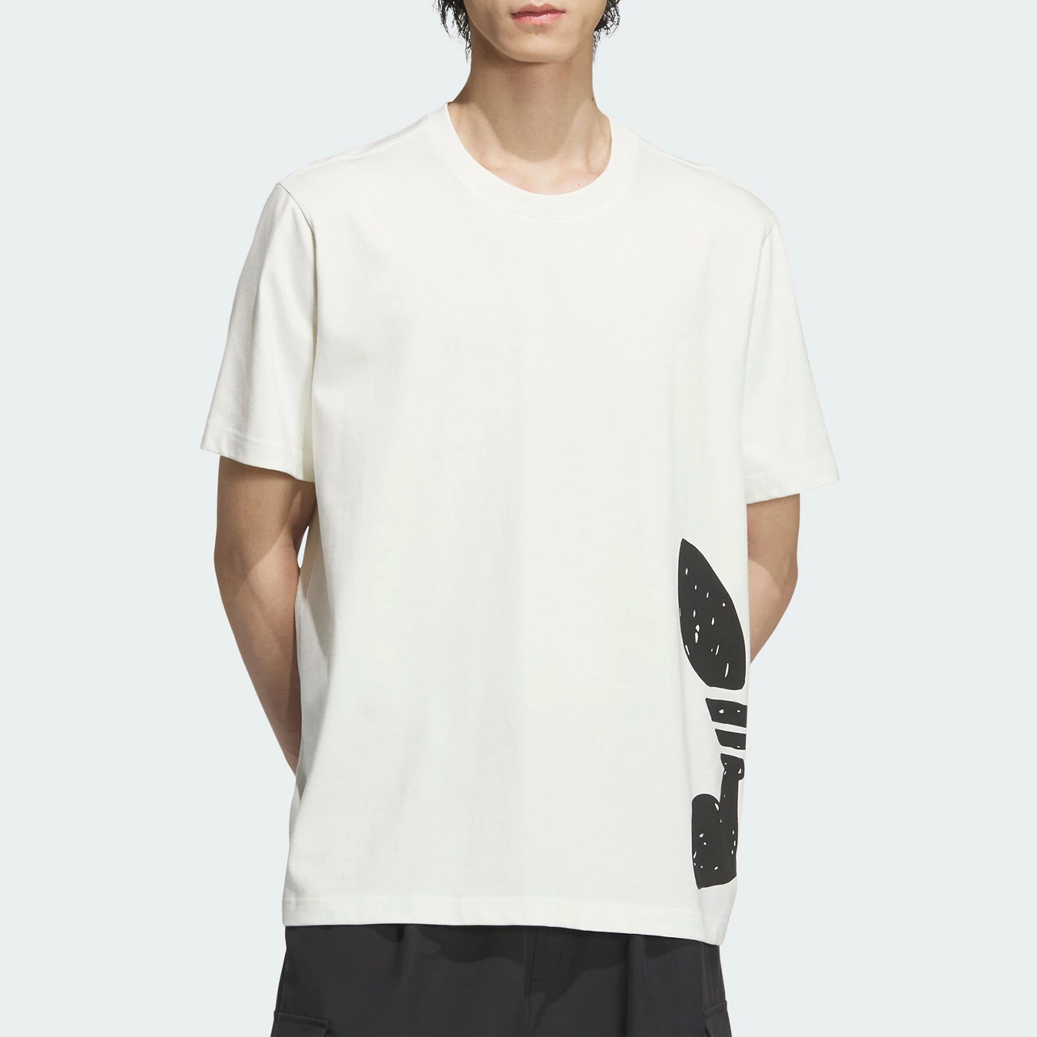 

Adidas Original Men's Knit Breathable Casual Sports Short Sleeve JD3246