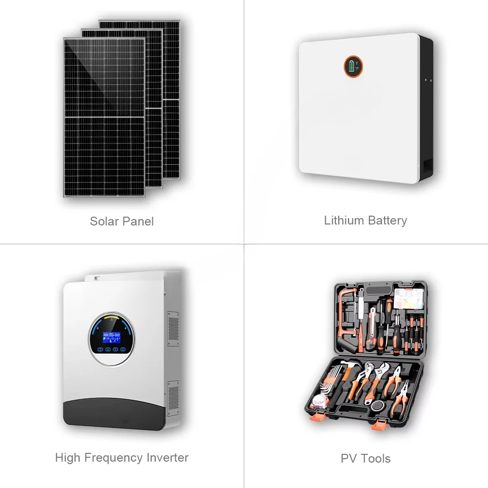 Hybrid Solar Inverter Dual Pure Sine Wave off Grid Energy Storage System 6KW 10KW 12KW Single Output Home Use