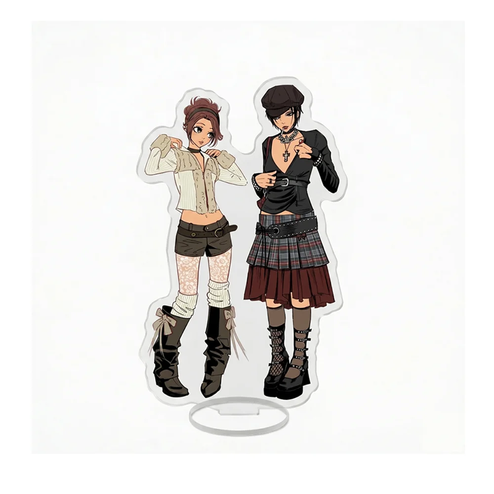 Anime NANA Black White Manga 15CM Acrylic Stand Keychain Anime
