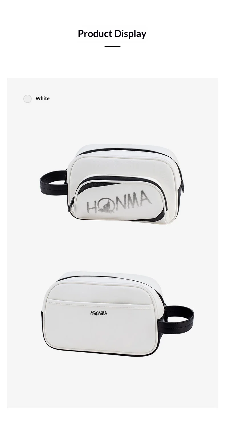 HONMA Golf Hand Bag 2026 Sports Small Pouch Waterproof Outdoor Carry Bag Fashion Golf Accessories PB12610