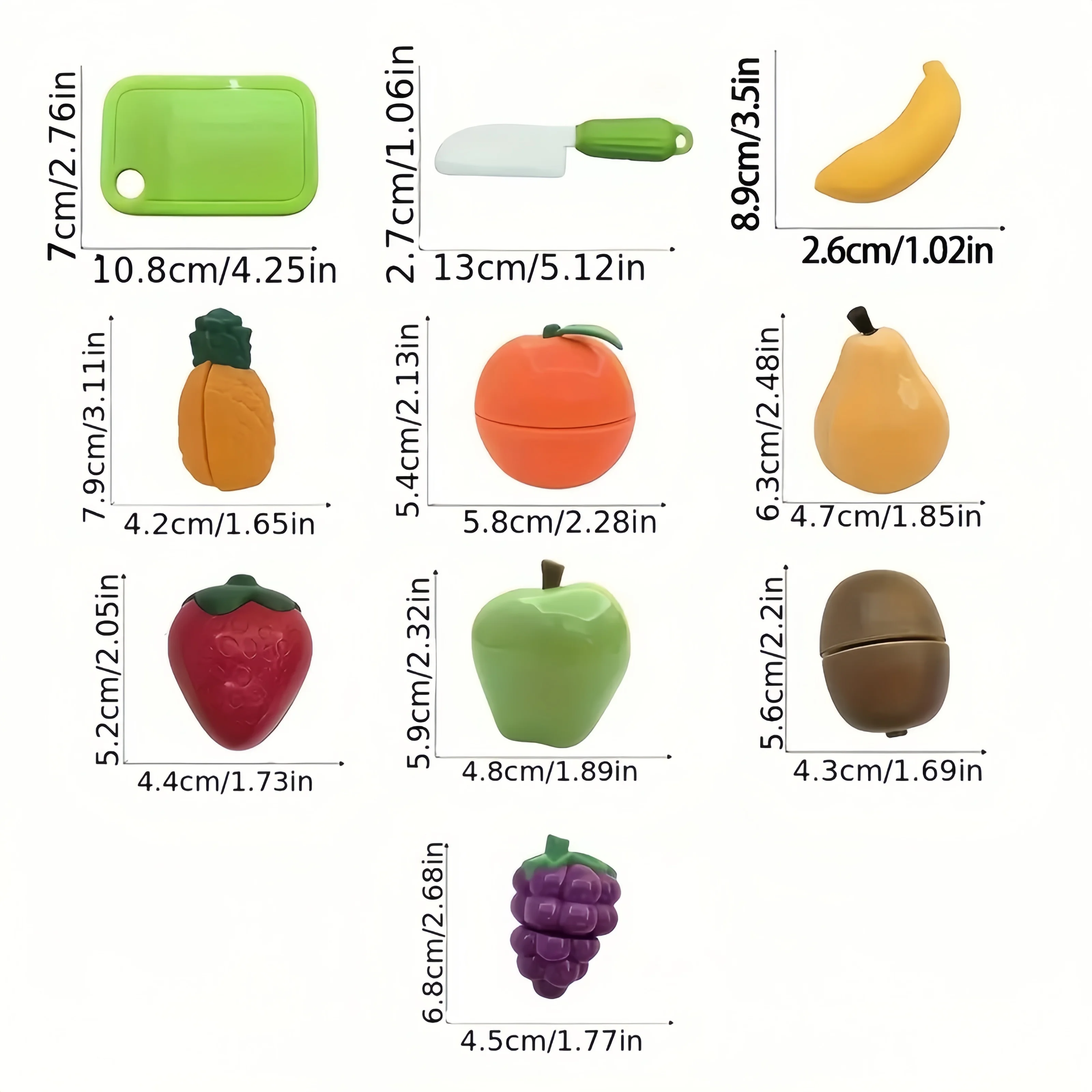 Children's Joyful Home Kitchen Toy Simulation Cutting Fruit Durian Apple Vegetable Male and Female Puzzle Toys