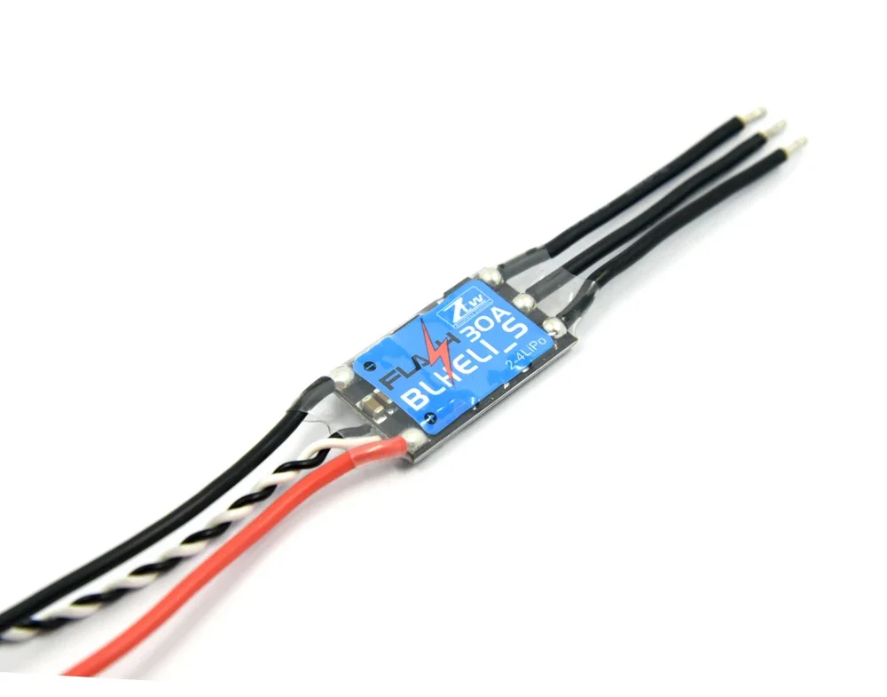 ZTW Flash Series 30A BLHeli S   BLHeli_S  OPTO ESC 2-4S Support Oneshot125 Oneshot42  Multishot For Multicopter Spare