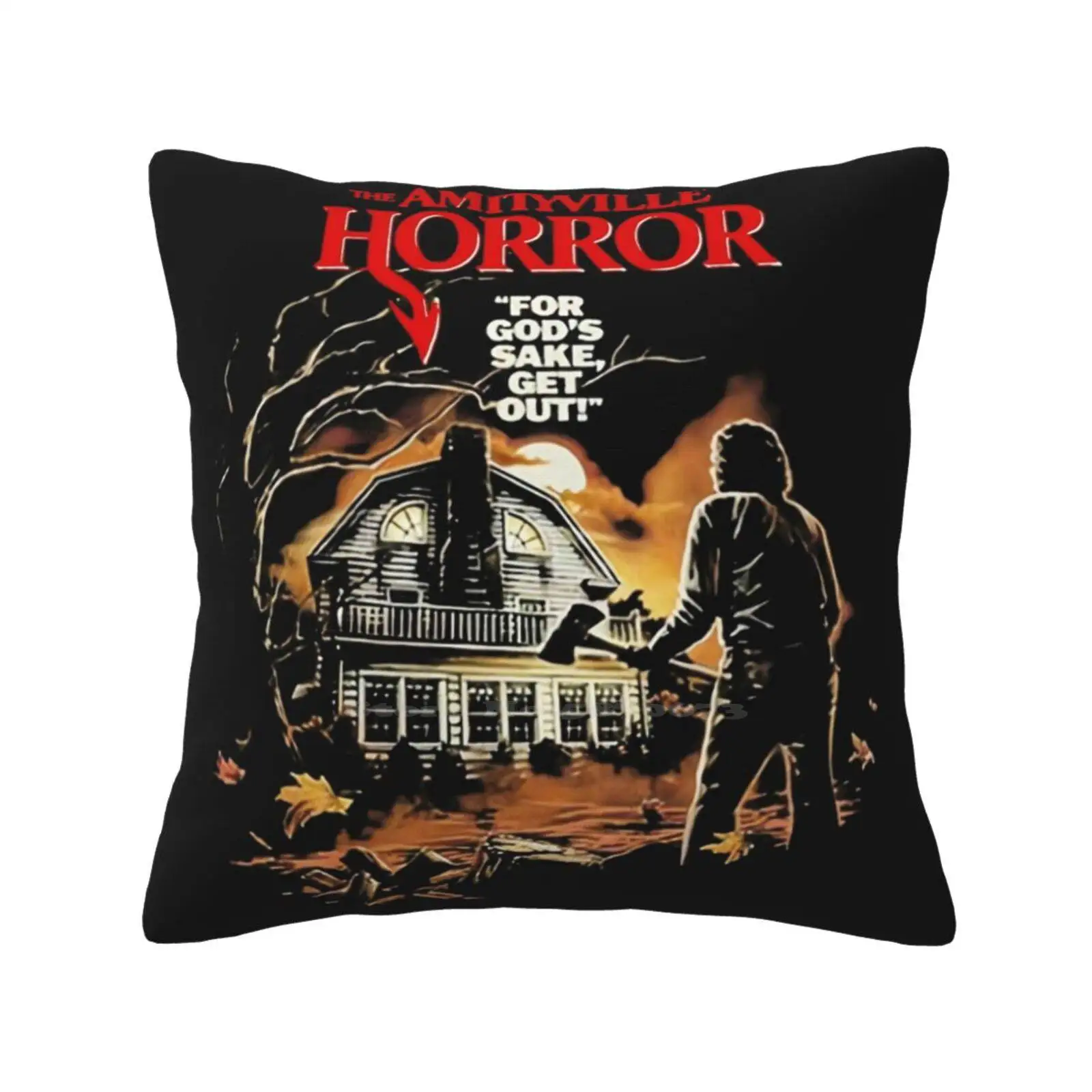 

The Amityville Horror Classic Movie Soft Comfortable Pillowcase The Amityville Horror Phonecases Scary Halloween Night Monster