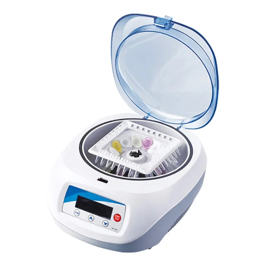 Portable Digital Micro Centrifuge Speed Adjustable 7000rpm /12000rpm Handheld Laboratory Medical Mini Centrifuge MUC-7/MUC-12