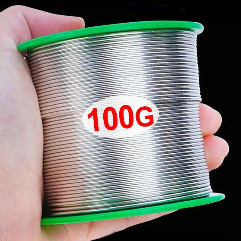 100/20g Easy Melt Solder Wire Stainless Steel Low Temperature Aluminum Copper Iron Metal Weld Cored Welding Wires Soldering Rods