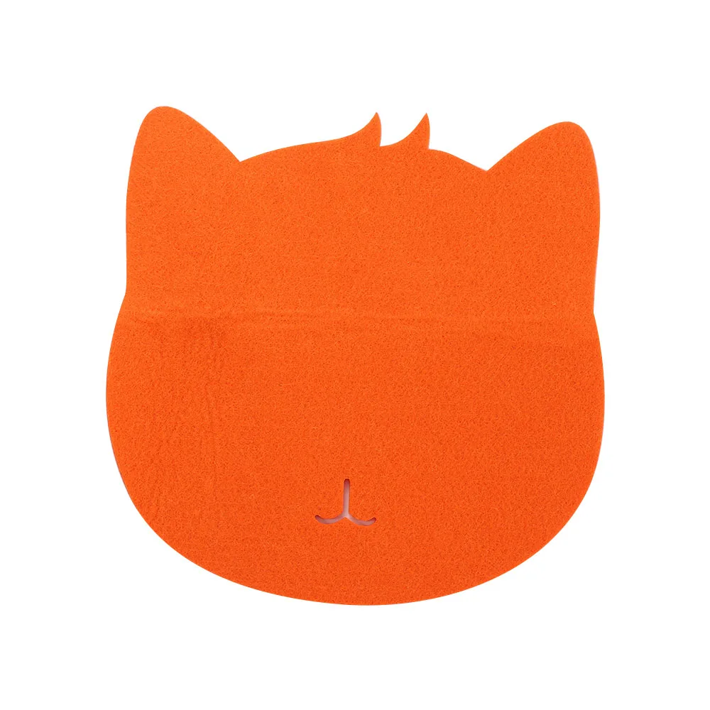 Cat Shaped Thicken Cat Cute Laptop Universal Pad Cat Design Mouse Mat for Computer