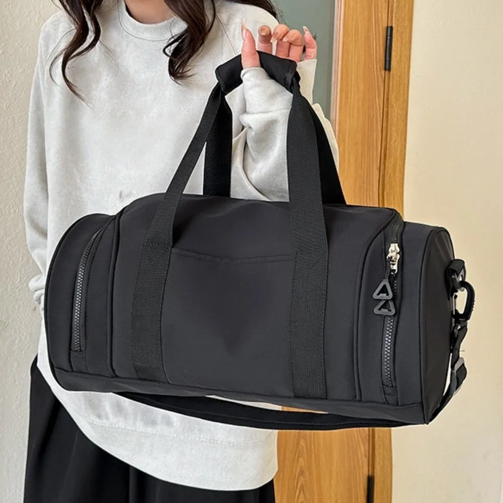 

Портативная дорожная сумка большой вместимости, легкая водонепроницаемая спортивная сумка для фитнеса, спортивная сумка из ткани Оксфорд для отдыха, унисекс