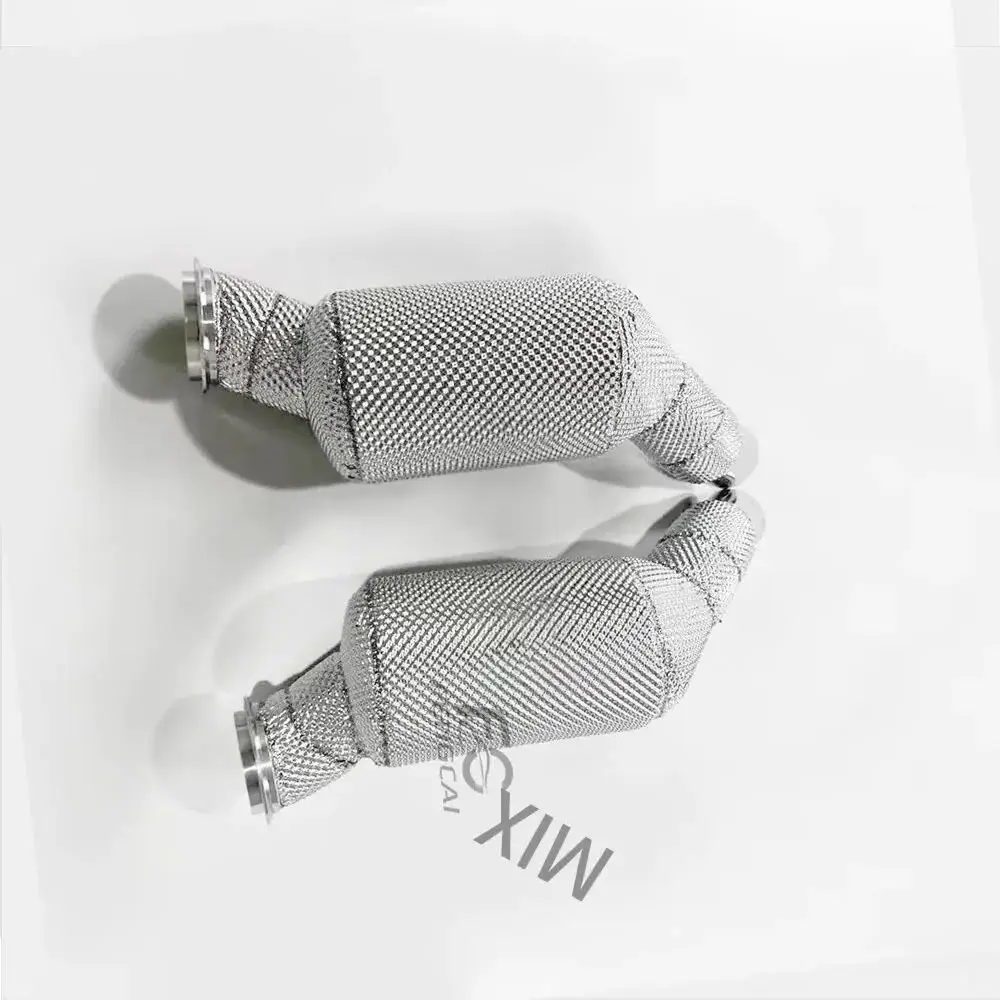 

Catted Downpipe for Alfa Romeo Giulia Quadrifoglio 2016-2024 2.9T Flow Exhaust Pipe With Insulated Exhaust Downpipe Header