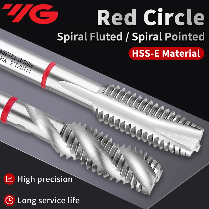 

Южная Корея YG HSSE метрический спиральный/конический метчик T2829 M12 M14 M15 M16 M18 M20 M22 M24 x1/1.25/1.5/2/3 для машинной резьбы
