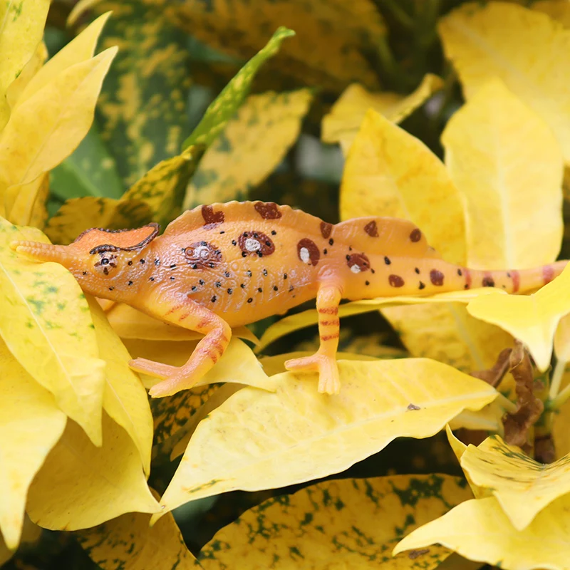 Oenux Neue Simulation Wilde Reptil Tiere Action-figuren Eidechse Modell Figuren Kinder Bildung Kognitive Szene Dekoration Spielzeug – Detail 22