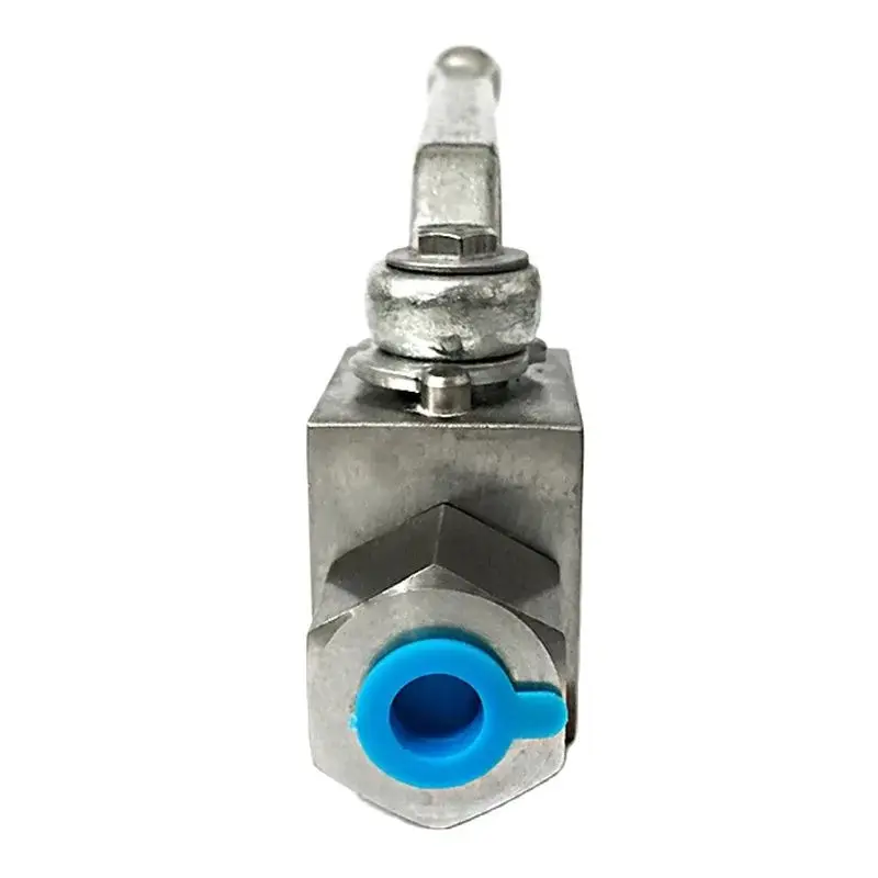 2 Way Ball Valve High Pressure Hydraulic Check Stainless Steel Handles G3/8 Connector Famale