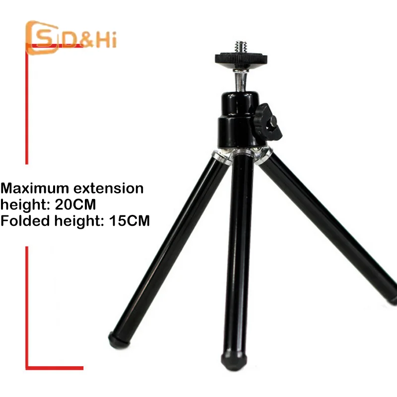 Mini Tripod Stand For Projector Camera Mobile Phone Flexible Durable Tripod Phone Holder Clip Stand Cameras Accessories