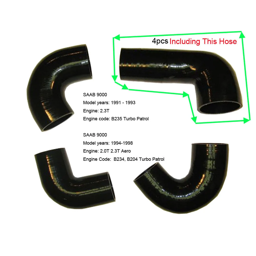 การรีวิวและแนะนำท่อความดันทัวร์โบอินเตอร์คูลเลอร์สำหรับ SAAB 9000 2.3T ที่เหมาะกับรถทุกประเภท