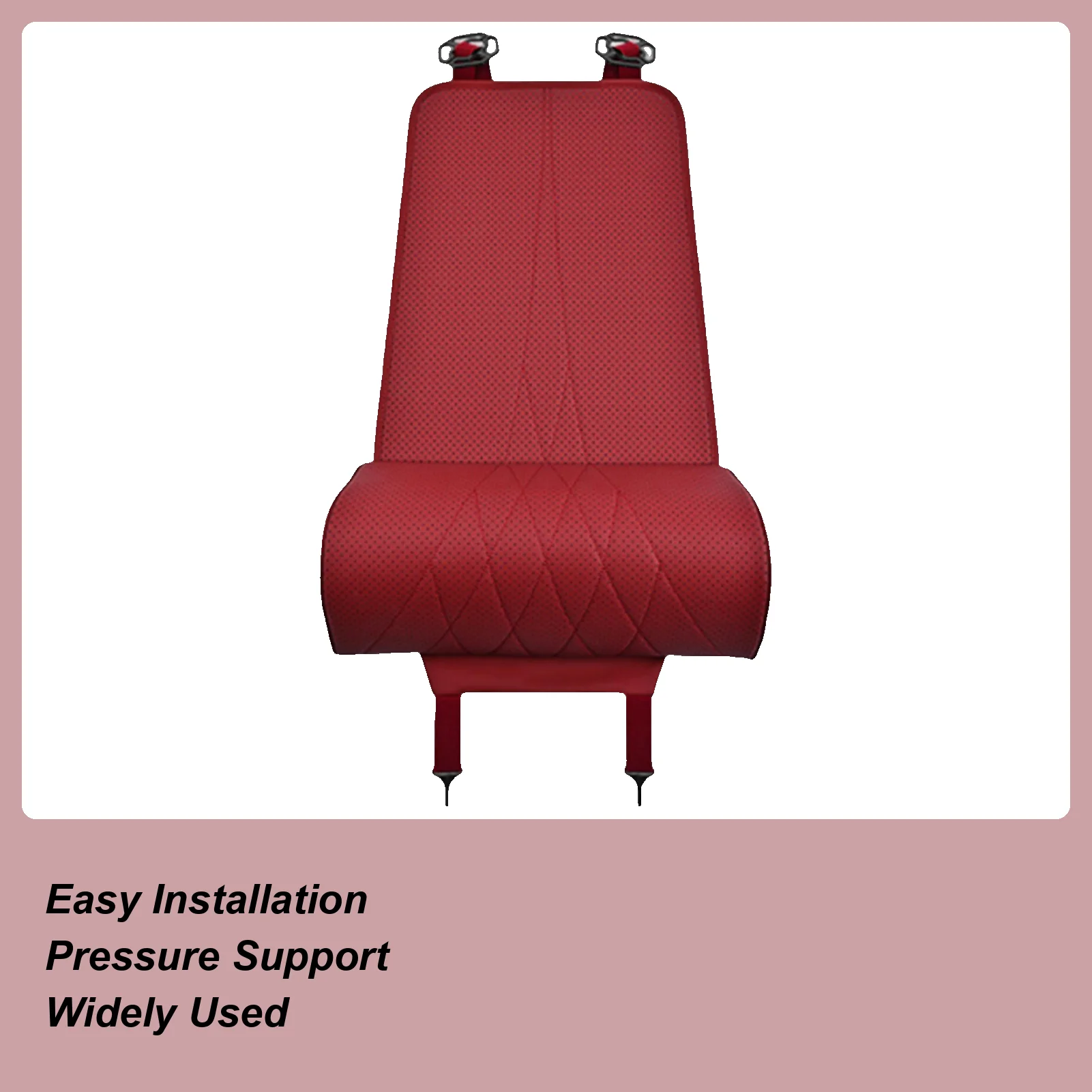 Seat Extender Long-Distance Driver Cushion Lengthen Seat Extender Leg Support Cushion For Trains Home Truck Work Road Trip Buses