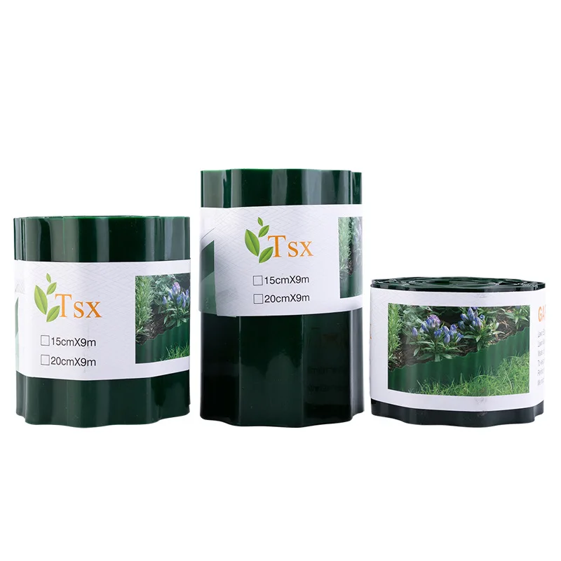 

Пластиковый волнистый бордюр для сада, газона и клумб, декоративный ограждающий барьер для ландшафтного дизайна двора