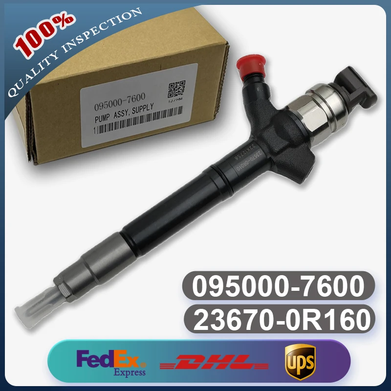 

Common Rail Injector 095000-7600 095000-7610 23670-0R160 23670-0R060 for Toyota Avensis Verso 2.2 D 2AD-FTV D-4D Engine