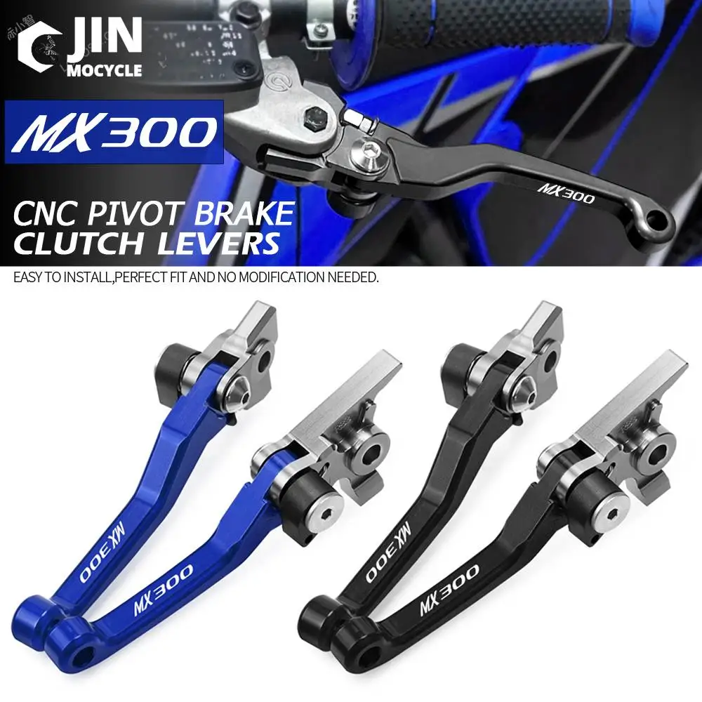 For TM MX300 2019 2020 Motocross Foldable Pivot Dirt Bike CNC Handlebar Brake Clutch Levers Handle Lever Motorcycle Accessores 