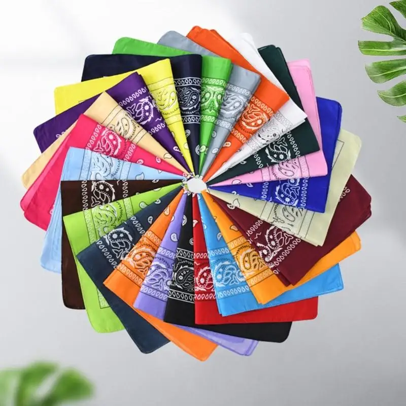 A52E Multifunctional Geometric Pattern Bandana For City Fashion Cycling Hiking And Dance Practice