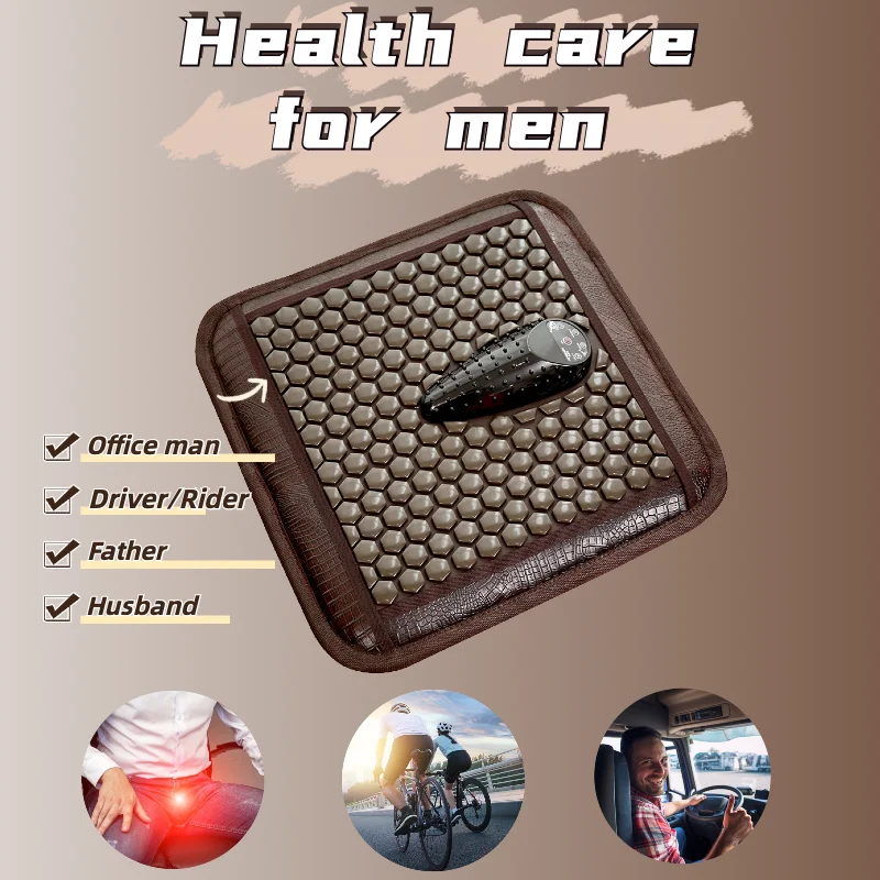 

New style Photon Light prostate massager electrical infrared heating pads tourmaline mattress price seat heater vibration mat