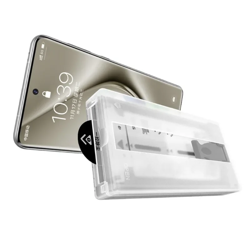 2 Film +1 Tool - Ceramic film Screen Protector For Samsung S24 S23 S22 S21 S20 Ultra Galaxy Note 20Ultra Film-Installation tool