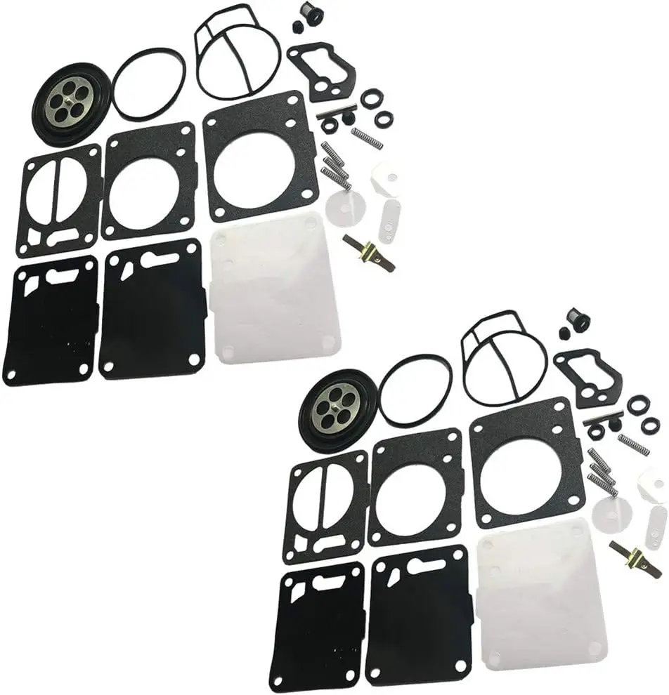 Set 2 Carburetor Carb Repair Kit with for Sea Doo Mikuni 650 717 720 787 800 SP GS GTX HX XP SP Rebuild