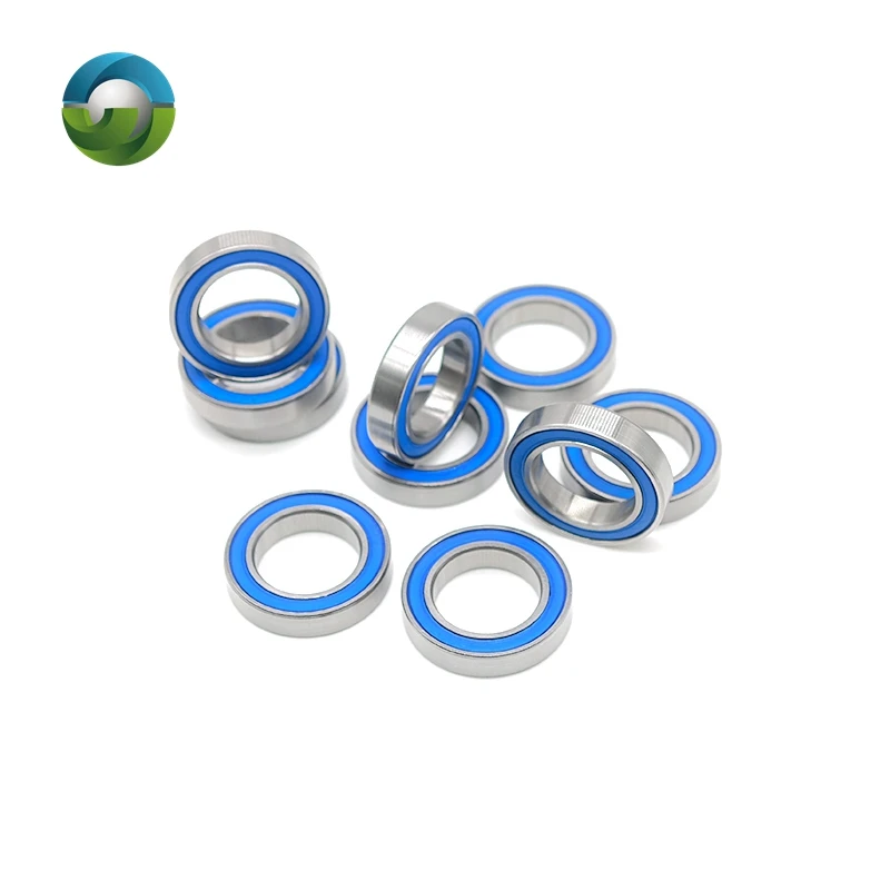 10Pcs 6701RS 12x18x4mm ABEC-7 Hobby Electric RC Car Truck 6700 6702 686 688 MR85 MR105 -2RS Blue Sealed Deep Groove Ball Bearing