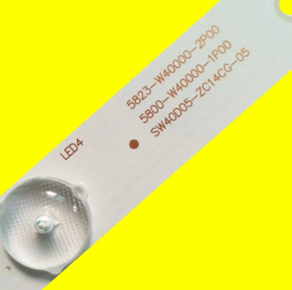 

Светодиодные лампы для телевизора SW40D05-ZC14CG-05 Лента подсветки 5800-W40000-1P00/2P00/3P00 VER00.01 Комплекты лент CRH-A40353505014CNREV1.0 B
