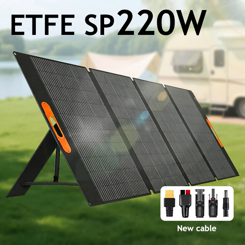 Składany panel słoneczny 220W ETFE