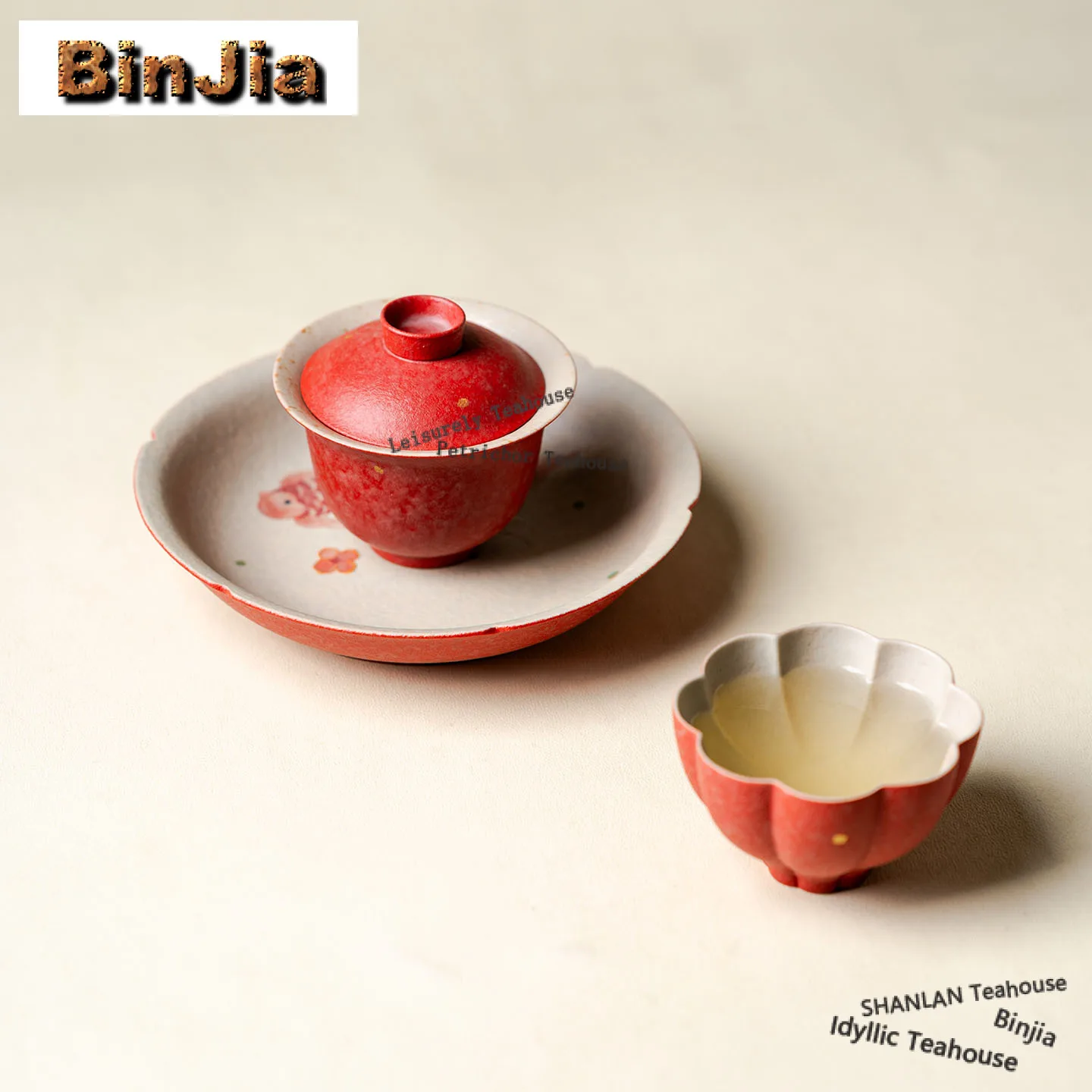120ml Gold Sprinkled Gaiwan Handmade Tea Tureen Household Tea Bowl With Lid Kit Tea Maker Cover Bowl Tableware Ornaments Gifts