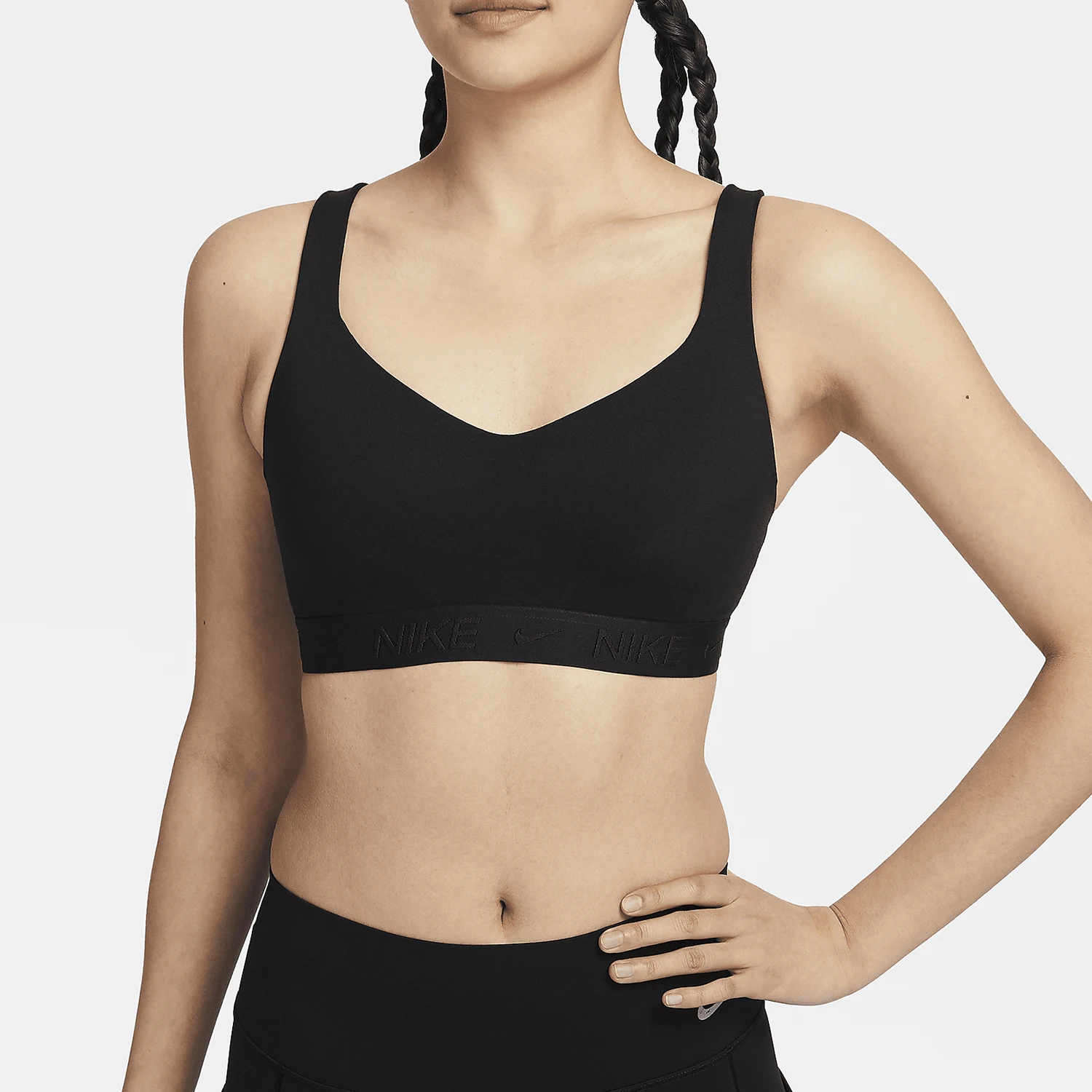 

Nike genuine Women's Indy Quick-Dry Padded Adjustable Sports Bra FD1069-010