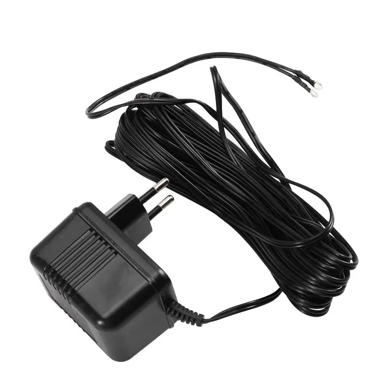 

JABS-24V 500Ma Doorbell Transformer, Reliable AC Power Adapter For Ring Doorbell & Thermostat With 8M (315") Cord EU Plug