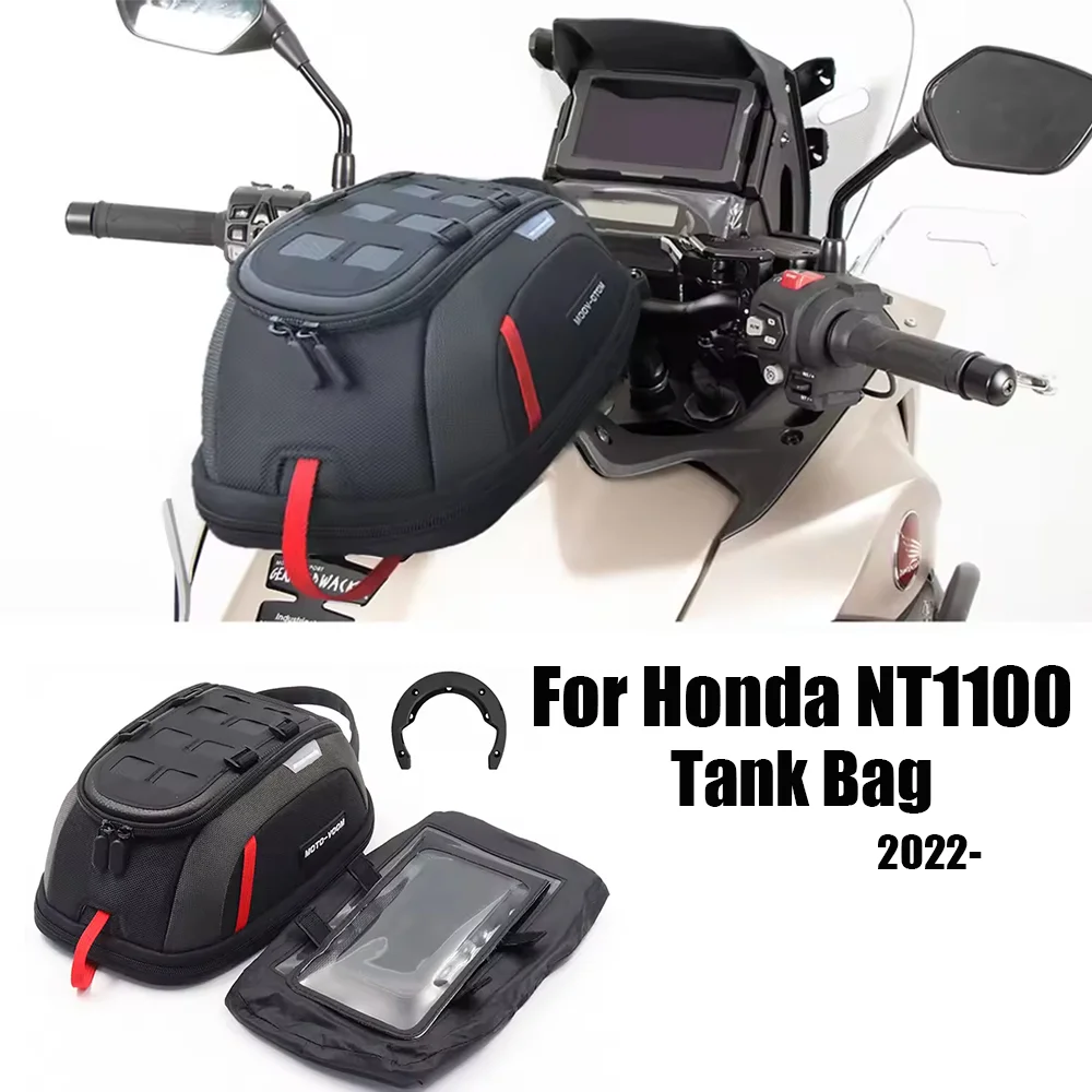 

For Honda NT-1100 NT1100 NT1100 2022 2023 2024 2025 Motorcycle Tank Bag Fuel Tank Bags Quick Release Magnetic Tank Bag